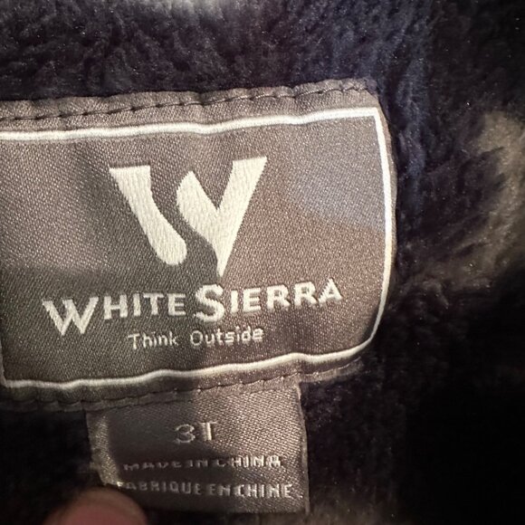 WHITE SIERRA BOYS SNOW BIB OVERALLS NAVY BLUE 3T - Picture 8 of 10